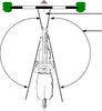 Area of sight from top